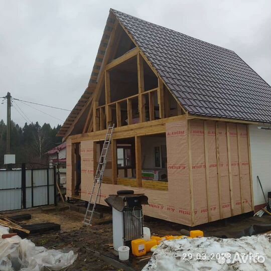 Строительство каркасных домов под ключ
