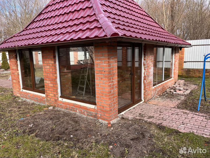 Окна на веранду