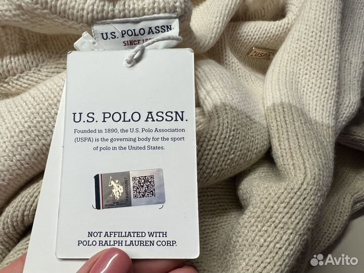 US polo свитер женский L новый