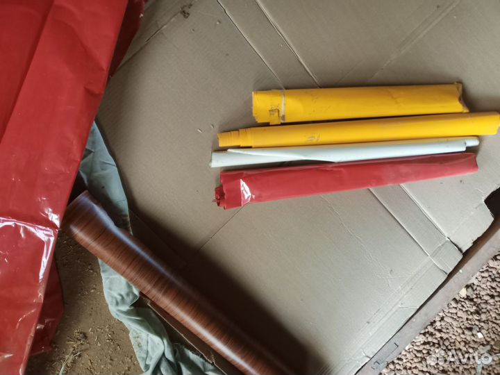 Бумага текстурная, пленка цветная