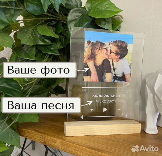 Рамка с живым фото