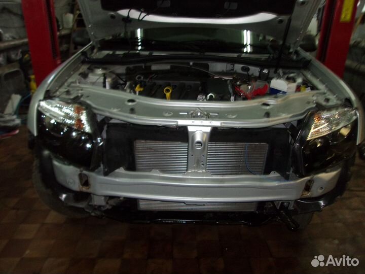 Установка кондиционера на Лада Ларгус