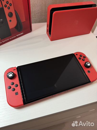 Nintendo switch oled mario edition