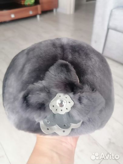 Шапка зимняя меховая женская