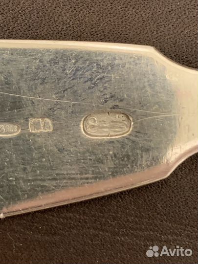 Столовые приборы серебро 84 пробы