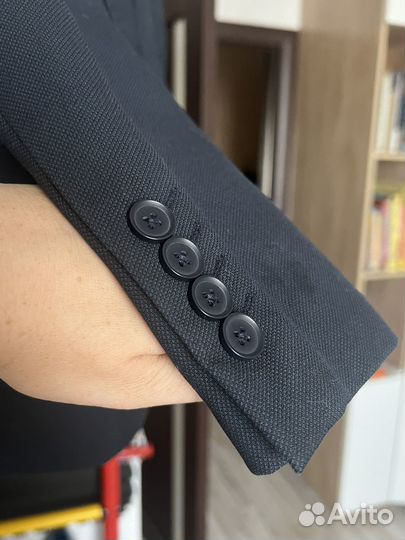 Пиджак школьный Gulliver первоклассник темно синий