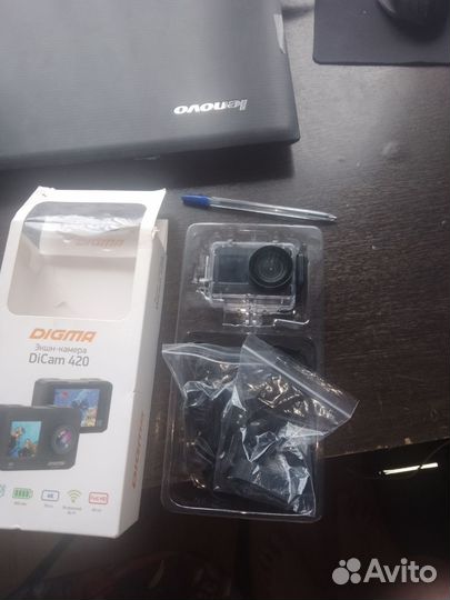 Экшн камера digma dicam 420