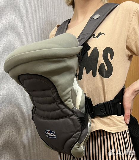 Переноска рюкзак кенгуру chicco