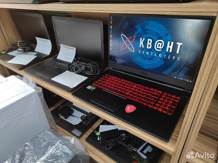 Игровой ноутбук MSI Leopard большой 17.3