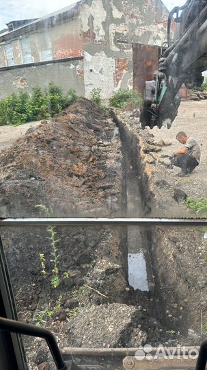 Услуги миниэкскаватора