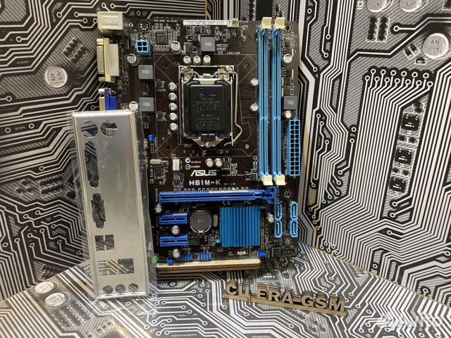 Asus H61M-K (1155) с гарантией