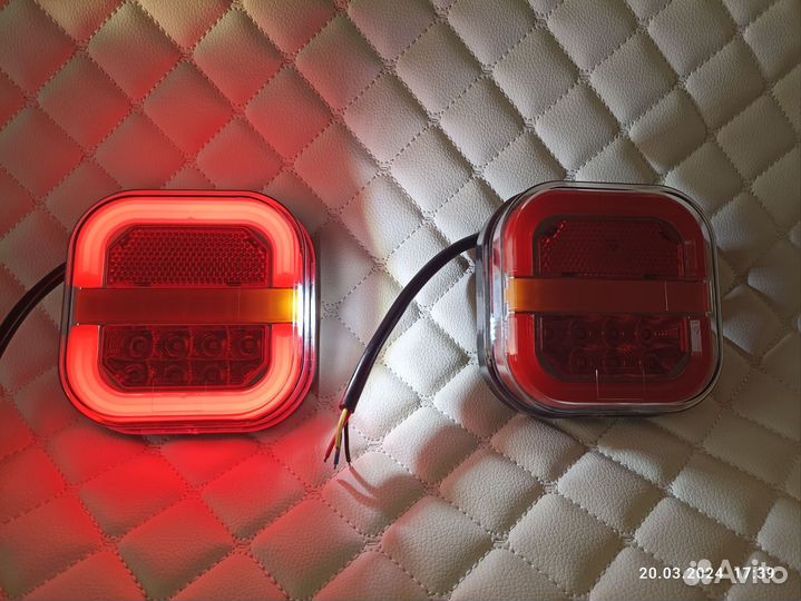 Задние фонари на прицеп LED 2шт