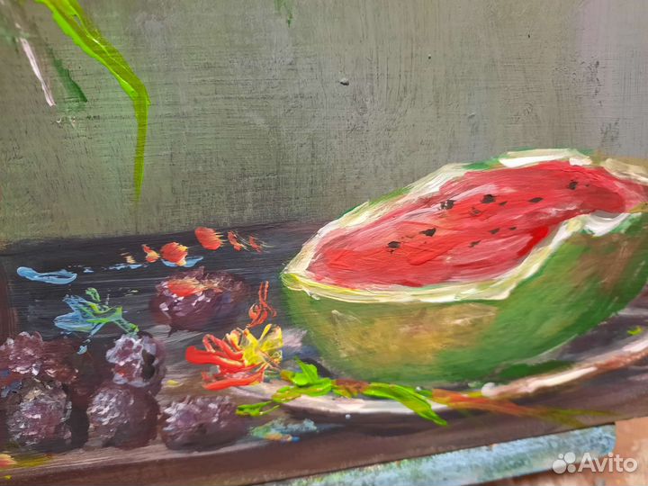 Картина С цветами, картина натюрморт С цветами