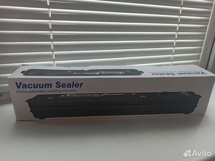 Вакуумный упаковщик продуктов. Новый