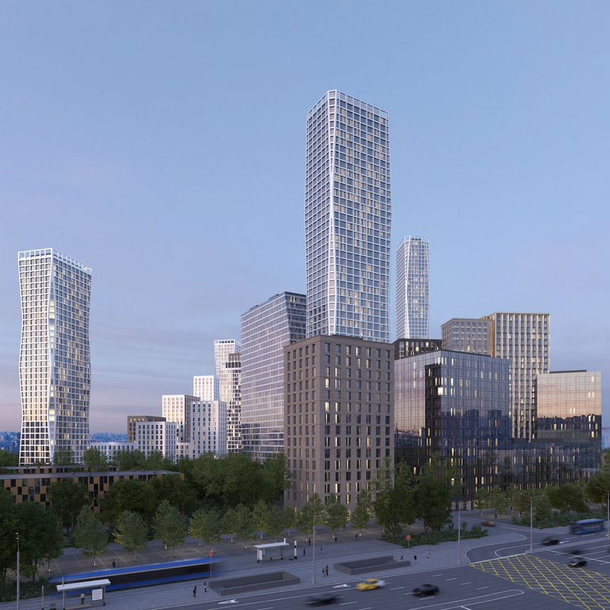 2-к. квартира, 76 м², 23/25 эт.