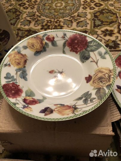 Сервиз обеденный 30 предметов фарфоровый