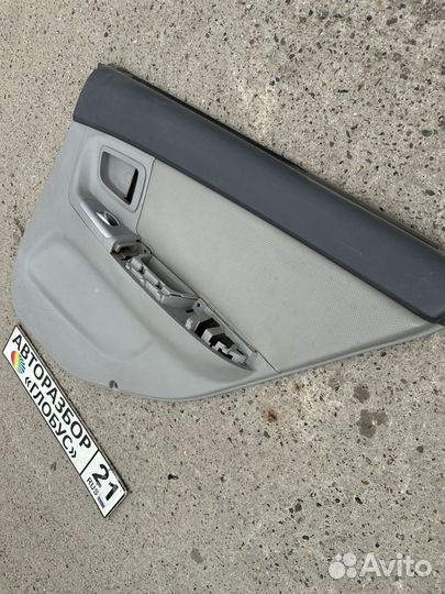 Обшивка двери задняя правая Kia Cerato 08
