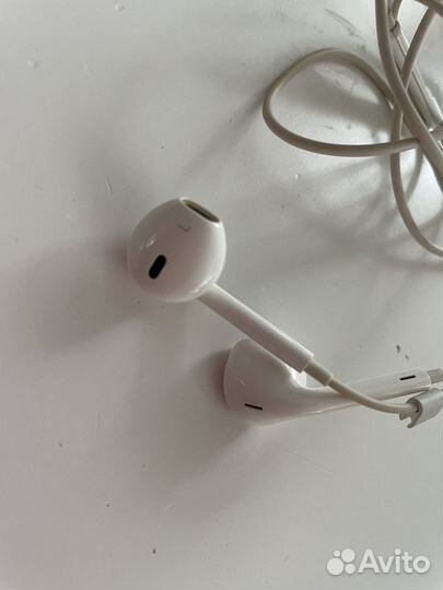 Наушники apple earpods lightning оригинал