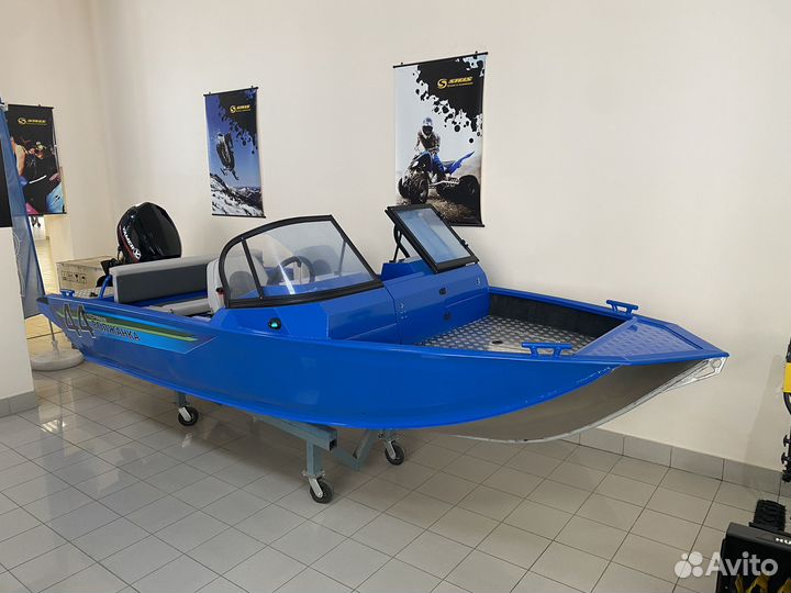 Лодка Волжанка 44 Фиш с Yamer 40 (4т)