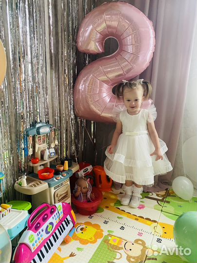 Платье для девочки 92