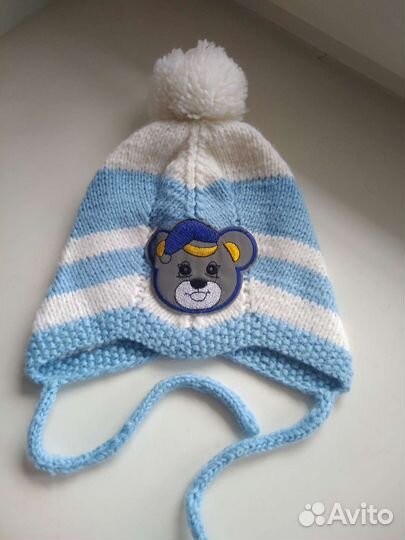 Шапка со светоотражающим рисунком