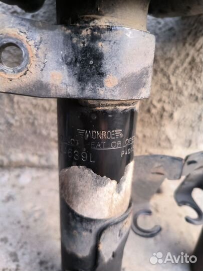 Передние амортизаторы ford focus 2