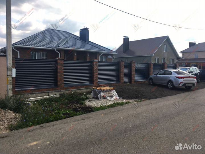 Забор жалюзи