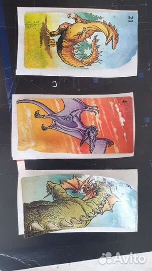 Вкладыш обёртка от жвачки 90х