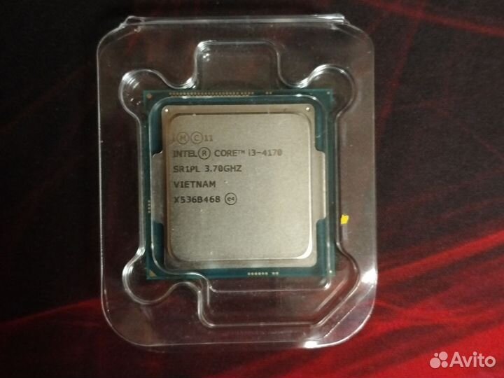 Процессор Intel core i3 4170