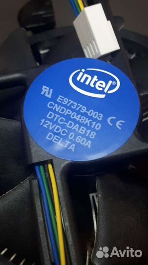 Кулер процеccорный intel