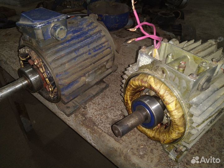 Ремонт электродвигателей