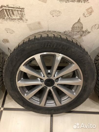 Оригинальные диски R17 Mercedes с резиной