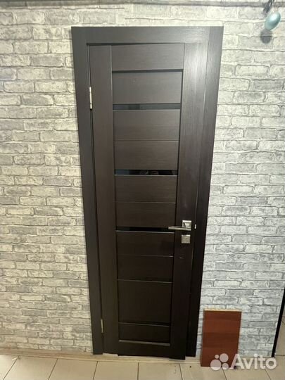 Дверь межкомнатная с коробкой экошпон 60 на 200