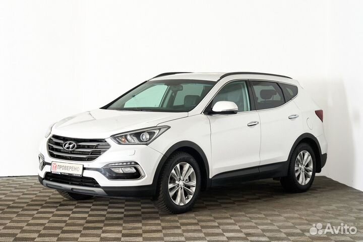 Hyundai Santa Fe 2.4 AT, 2017, 78 000 км