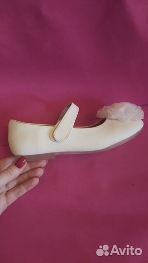 Туфли для девочки праздничные 31 размер