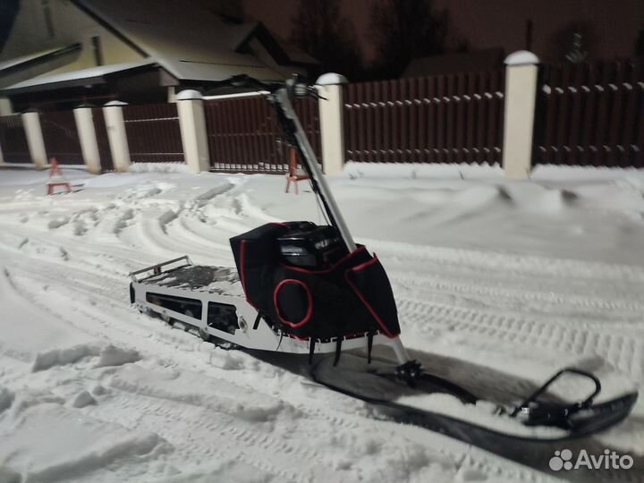 Мотосноуборд русоход эгоист стандарт 15лс