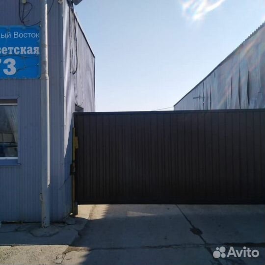 Откатные ворота под ключ