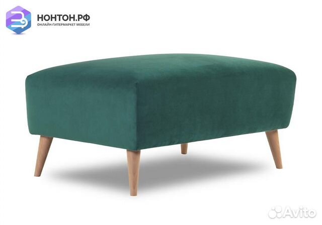 Банкетка Хюгге зелёная