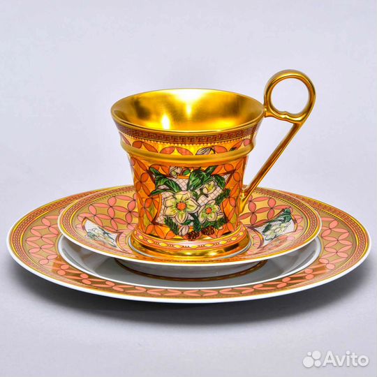 Фарфоровая Чайная тройка