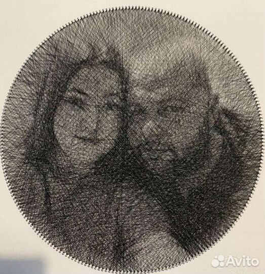 Картины нитью на заказ