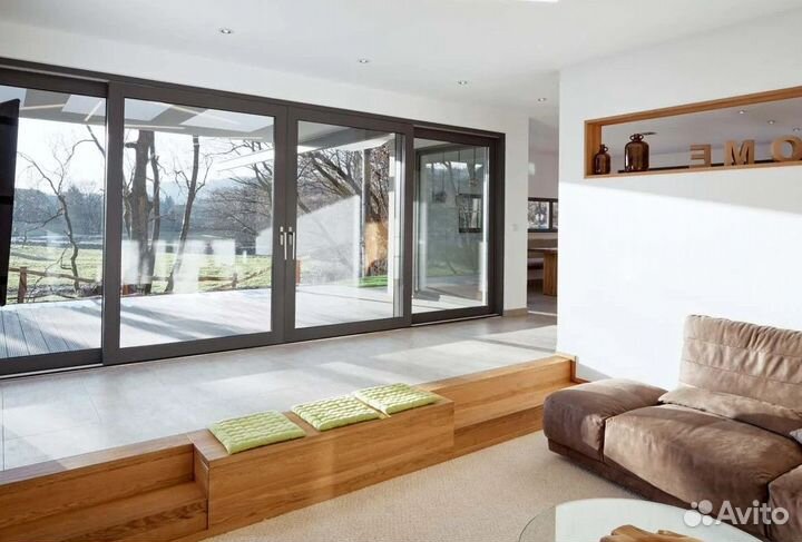 Портальные двери пвх