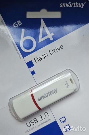 Usb флэшка smartbay 64 gb usb 2.0