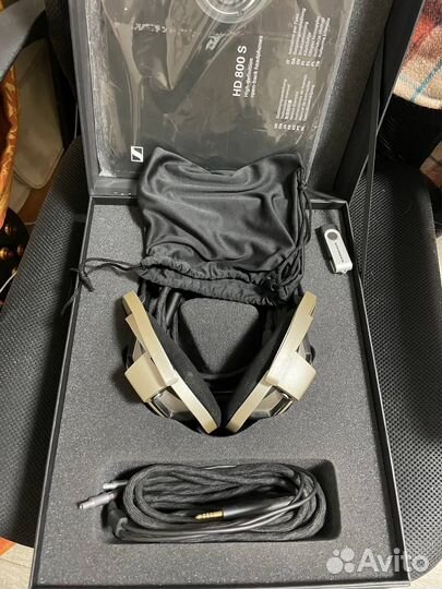 Sennheiser hd 800s Gold Black