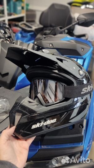 Шлем BRP sky-doo с очками зимний оригинал
