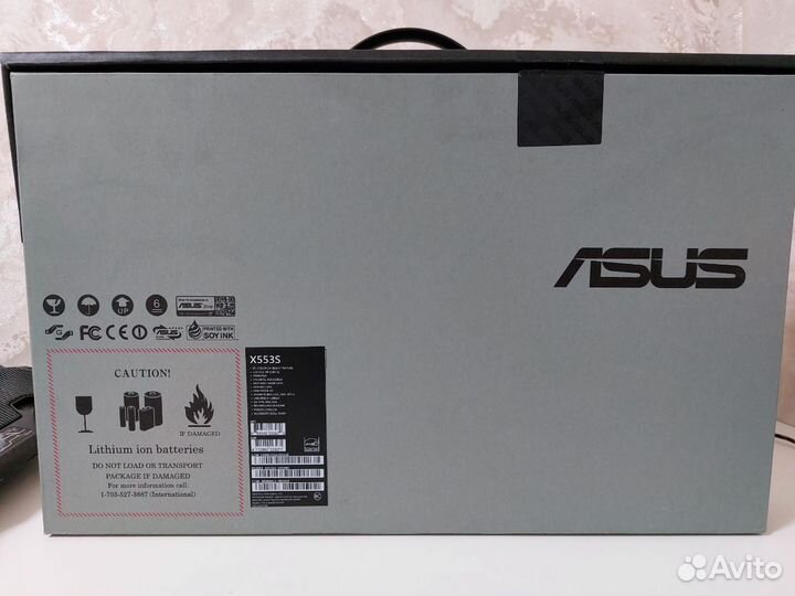 Ноутбук asus X553S