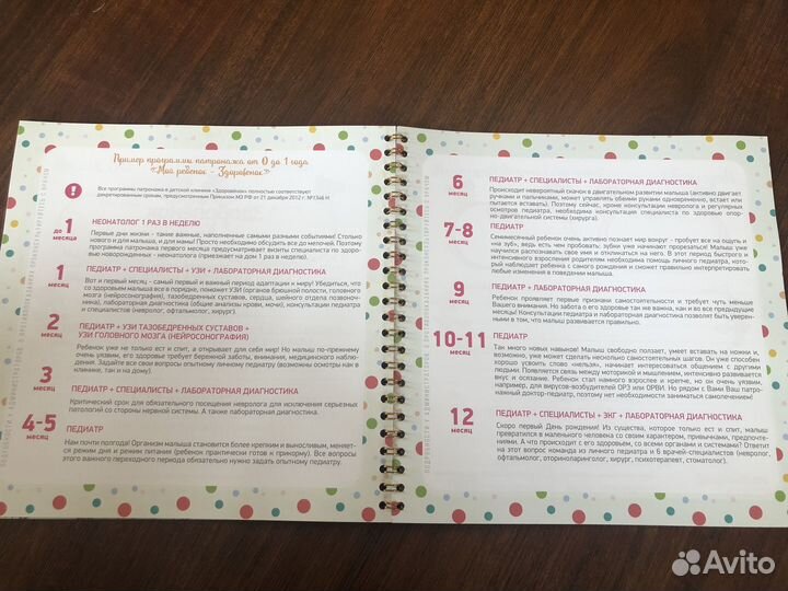 Блокнот дневник беременности