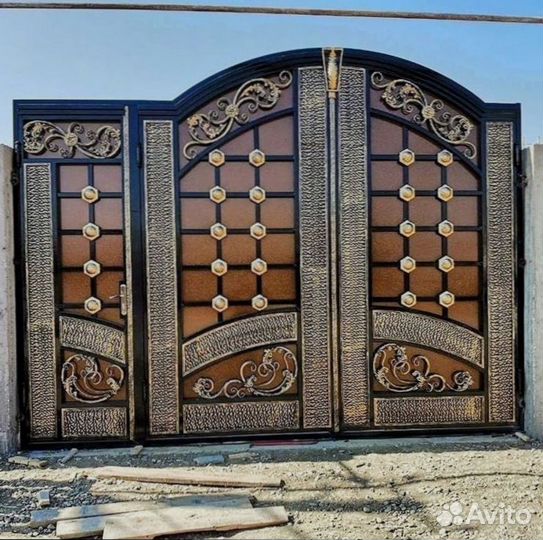 Кованные ворота