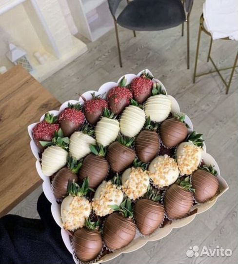 Клубника в шоколаде набор