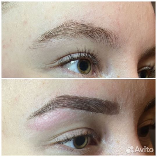 Наращивание ресниц и брови