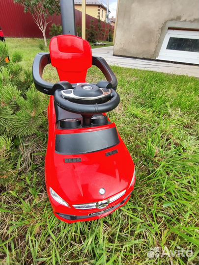 Машинка-каталка толокар мерседес